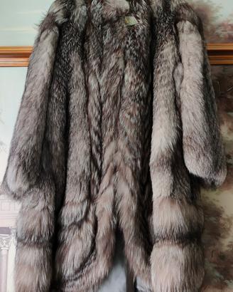 capotto di pelliccia vera donna 