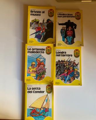 Lotto 5 Libri "Pimlico Boys" - Il Giallo dei Ragaz