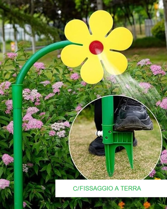 fiore per giochi d'acqua