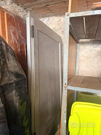 Porta alluminio e telaio