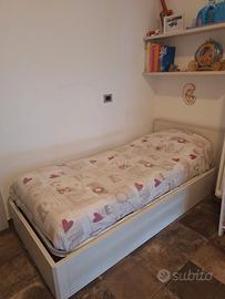 Letto singolo contenitore