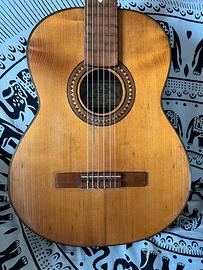 Chitarra classica vintage italiana, 1971