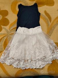 Gonna e canotta 6-7 anni