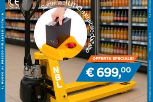 Transpallet elettrico NUOVO DI FABBRICA NBL 1500Kg