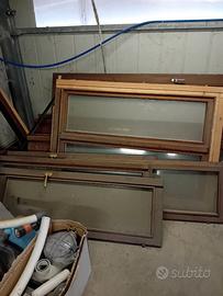 Finestre e balconi in legno