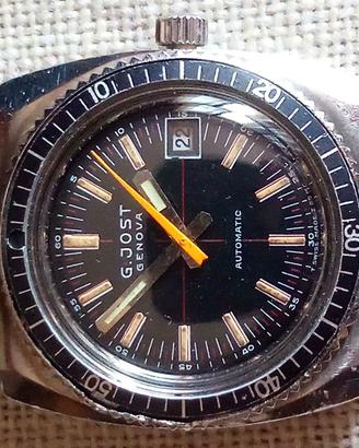 G. Jost Genova, Orologio Diver 200m, 20 atm.
