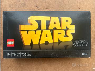 Lego 75407 SCRITTA STAR WARS DISNEY NUOVA