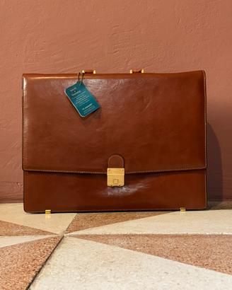 Borsa in pelle artigianale marca “I Santi”