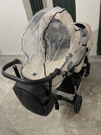 Kunert Brav Duo 3 in 1 - passeggino gemellare