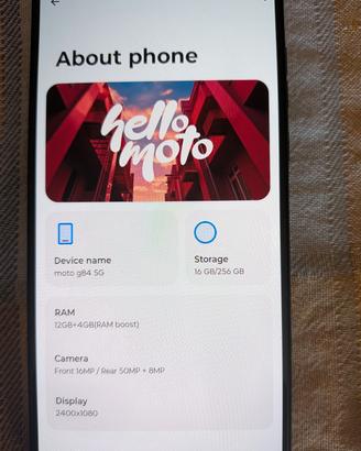 Motorola G84 5g