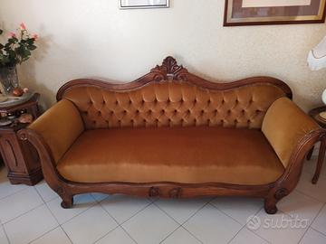 Divano inizio 900 e 2 poltrone