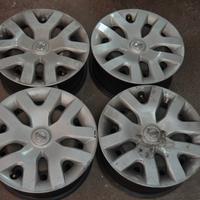 4 cerchi ferro nissan juke qashqai r16 ft6171