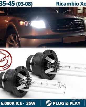 Lampadine Xenon D2S per INFINITI FX35/45 6000K 35W