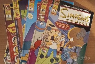 Lotto 20 Fumetti Vintage Simpson anni 2000/02