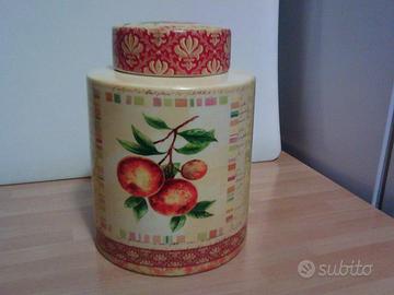 barattolo in ceramica anni 80