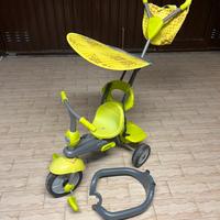 Triciclo Smartrike con tutti gli accessori