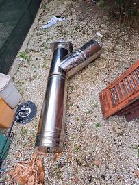 Canne fumarie coibentate doppia parete in acciaio