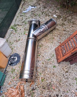 Canne fumarie coibentate doppia parete in acciaio