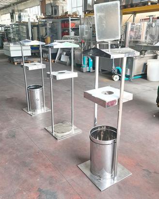 dispenser per guanti e sacchetti usati