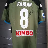 Maglia Napoli Fabian Ruiz autografata