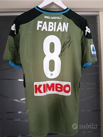 Maglia Napoli Fabian Ruiz autografata