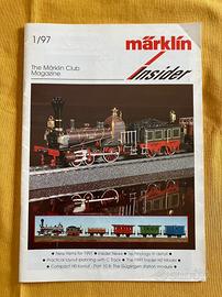 rivista treni trenini Marklin insider 1 97 SBB DB