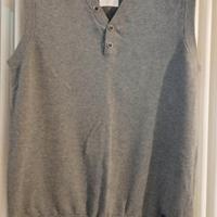 maglione senza maniche uomo 