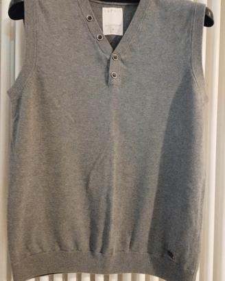 maglione senza maniche uomo 