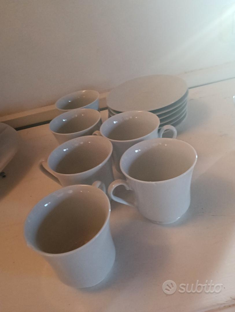 Set 6 Tazze Da Tè Con Piattino Tognana Habana - Porcellana Beige, 250 Cc - Foto 10