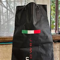 Sacco da boxe 120 x 40 cm nuovo mai usato