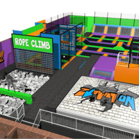 Fabbrica Trampoline Park Personalizzati su Misura