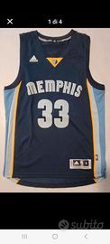 Maglia/Canotta NBA numero 33 GASOL dei Memphis Gri