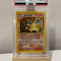 Charizard set base holo (Bs4) psa8