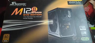 PSU Seasonic M12II EVO 620W – Modulare 80+ Bronze