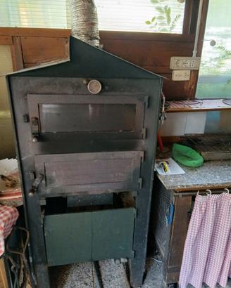 Forno a legna a cottura indiretta