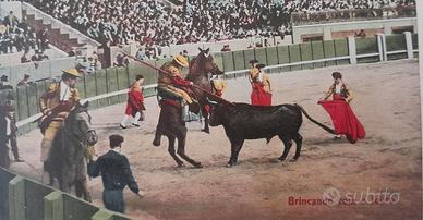 Cartoline vintage Spagna arena torero
