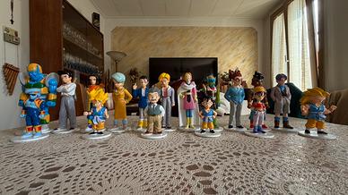 Action Figure Dragon Ball Z-GT 17 pezzi