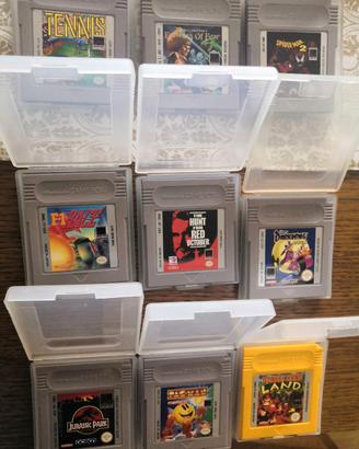 Giochi vintage loose  per Game Boy fat