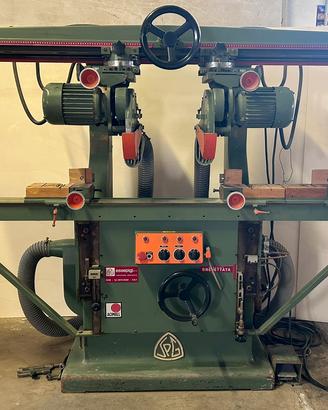 Macchinari per legno, troncatrice doppia