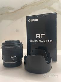 Canon RF 35mm f1.8 macro IS STM