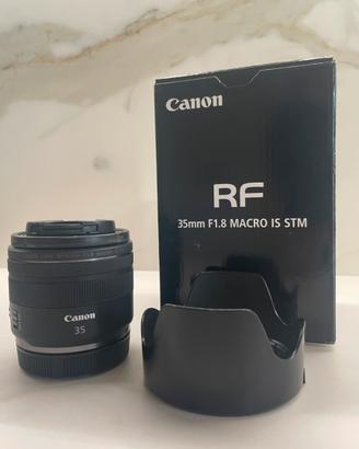 Canon RF 35mm f1.8 macro IS STM