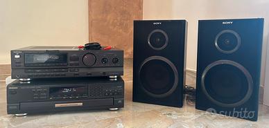 Technics AM/FM stereo+lettore CD