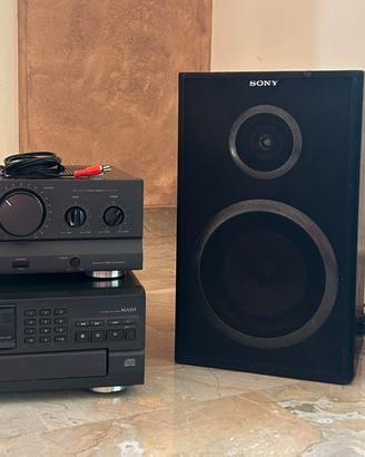 Technics AM/FM stereo+lettore CD