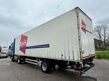 Semirimorchio furgonato City Pacton anno 2009