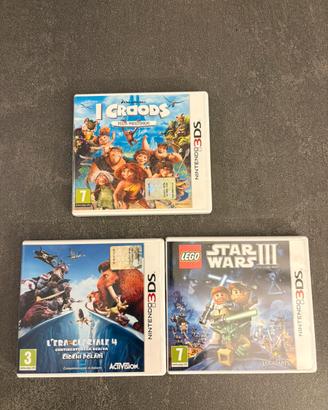 3 giochi nintendo 3ds