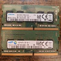 2x Samsung RAM 4GB DDR4