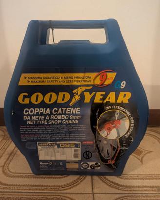Catene neve auto 9 mm, Goodyear 77910 "G9"