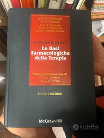 libro le basi farmacologiche della terapia 9 ediz.