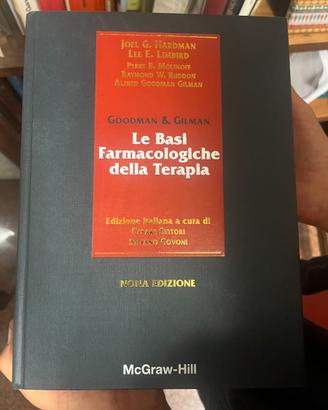 libro le basi farmacologiche della terapia 9 ediz.