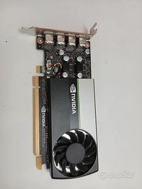 Scheda video NVIDIA Quadro T1000 8Gb LP